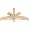 Ekena Millwork Davenport Rough Sawn Timber Gable Bracket, Douglas Fir, 48"W x 30"H x 4"D x 4"F, 15/12 Pitch GBW048X30X0404DAV00RDF - alternate 5